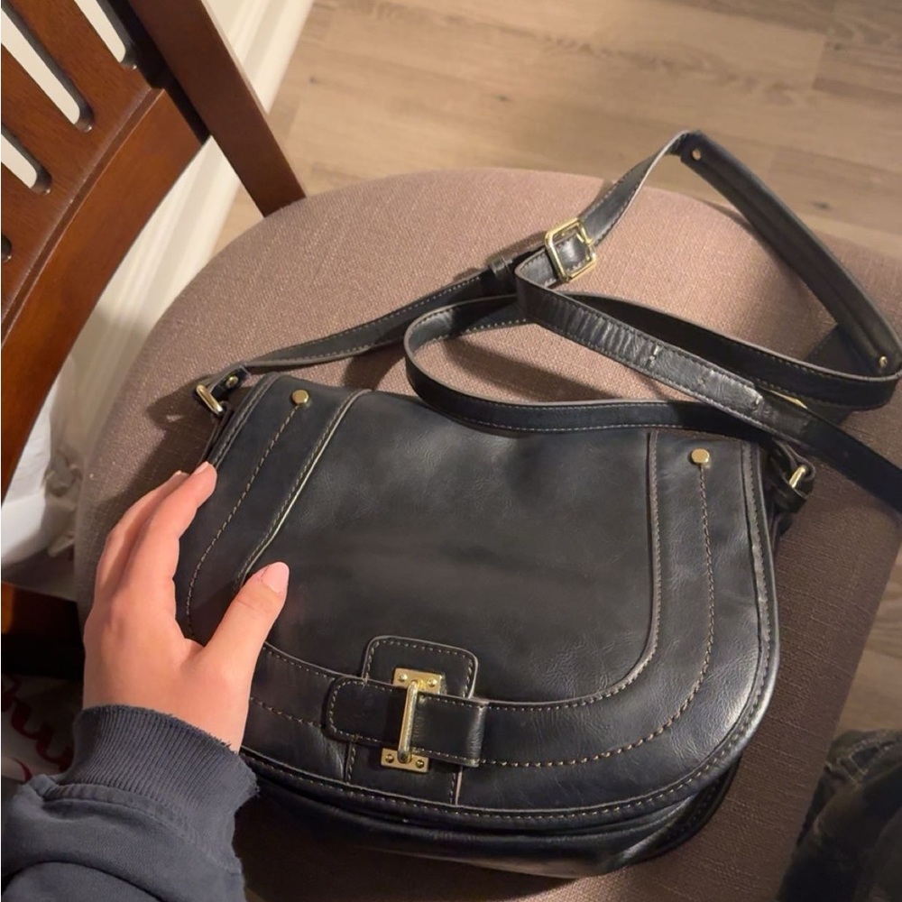 Over the shoulder Nine West leather bag